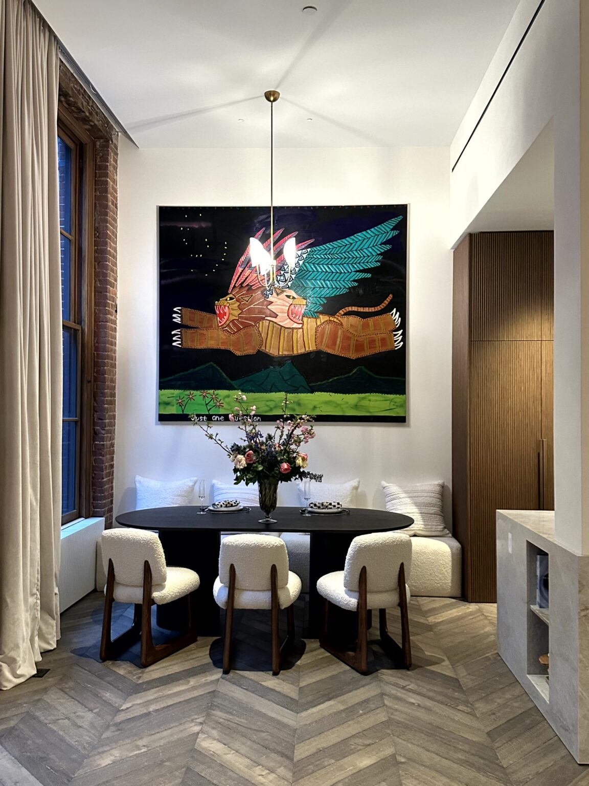 30 CROSBY STREET- DINING ROOM AREA